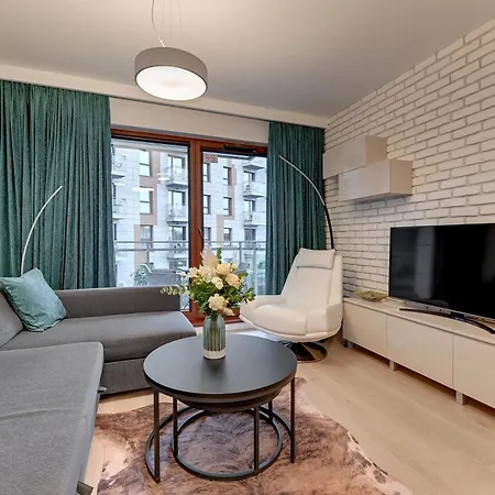 Blue Mandarin Island Apartment Gdansk Room photo