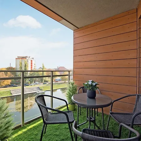 Blue Mandarin Island Apartment Gdansk Exterior photo